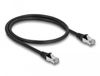 Delock 80133 netwerkkabel Zwart 0,5 m Cat6a S/FTP