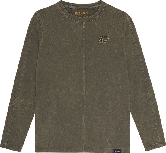 4PRESIDENT Noud Grey T-shirt Korte mouw Kinderen Katoen Elastaan