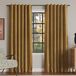 Sun Zero Hampshire Velvet Noise Reducing Thermal Extreme Total Blackout Back Tab Gordijnpaneel, 127 x 213 cm, Goud