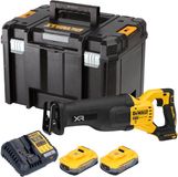 DeWalt DCS386H2T - Accu Reciprozaag - Brushless - 18V - POWERSTACK 5.0Ah - TSTAK