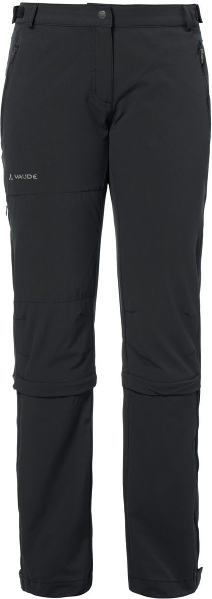 Vaude Farley II Stretch lange broek Dames zwart Maat 38-kort