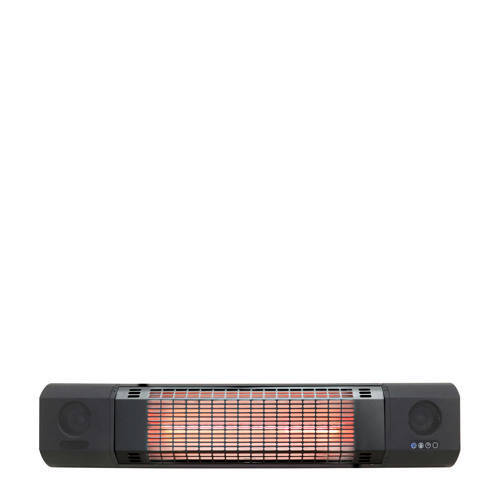 Sunred wand heater Sun and Sound 2000 Zwart