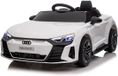 FINOOS Audi RS e-tron GT - Elektrische Kinderauto - 12V - Wit
