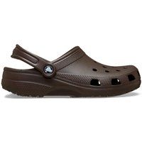 Crocs Classic Clog Badslippers Unisex - bruin, Maat 48-49
