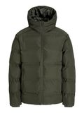 Jack & Jones JJESOHO PUFFER HOOD SN Heren Winterjas - groen - L