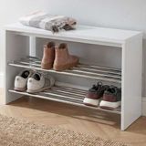 Haku Schoenenrek | 85 Kg Capaciteit | High Gloss White