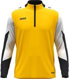 Jako Dynamic Ziptop Kinderen - Geel / Wit / Zwart | Maat: 116