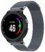By Qubix - Milanese bandje - Small - Space Grey - Geschikt voor Garmin Approach S20