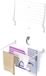 Foxydry Fold 82 cm blanc étendoir mural système de clic