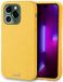 1805 Cool iPhone 14 Pro Eco Biologisch Afbreekbaar Telefoonhoesje Geel