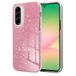 Cool Beschermhoes voor Samsung A566 Galaxy, A56, 5G, glitter, roze