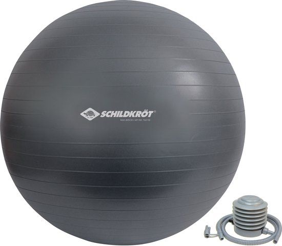 Schildkröt Gymnastiekbal / Fitnessbal - 85 cm - Grijs