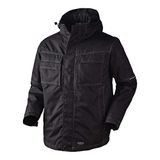 J.A.K. 61531204 serie 6153 100% polyester met PU-coating High Performance jas, zwart, XL maat