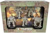 Catalyst Game Labs BattleTech: Clan Direct Fire Star - Miniatures - Expansion - English - Ages 12+