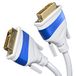 KabelDirekt - Dual Link DVI kabel - 0,5m, wit