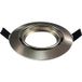 Europalamp - Collier orientable aluminium brossé, support spot diamètre