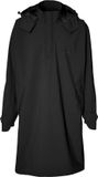 Basil Mosse Regenponcho - Unisex - Zwart - Maat M/L