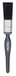 ProDec 1 inch Trade Pro Gemengd Varkenshaar Professionele Verfkwast voor een Gladde Afwerking Schilderen met Emulsie-, Glans- en Satijnverf op Muren, Plafonds, Hout en Metaal, 1" 25mm
