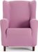 ECOMMERC3 Bi-elastische Wing Chair-hoes Roze