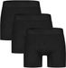Bamboo Basics Heren Bamboe Boxershorts Jack (3-pack) - Zwart Ton Sur Ton - Maat XL