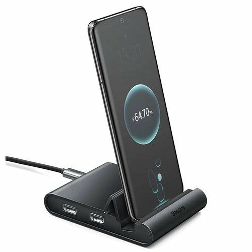 Baseus WKMD000001 Mate USB-C Docking Station Zwart