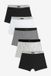 Next - Jongens - Set van 5 slips met zachte tailleband - Grijs