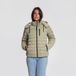 Travelin' Sigrid Dames - Puffer winterjas - Waterdicht - Lichtbruin