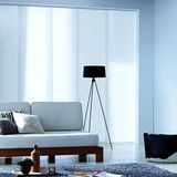 MADECOSTORE Japanse paneelzeef, effen latten - Wit - L45 x H260cm
