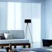 MADECOSTORE Japanse paneelzeef, effen latten - Wit - L45 x H260cm