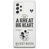 ERT GROUP mobiel telefoonhoesje voor Samsung A33 5G origineel en officieel erkend Disney patroon Mickey 006 optimaal aangepast aan de vorm van de mobiele telefoon, gedeeltelijk bedrukt