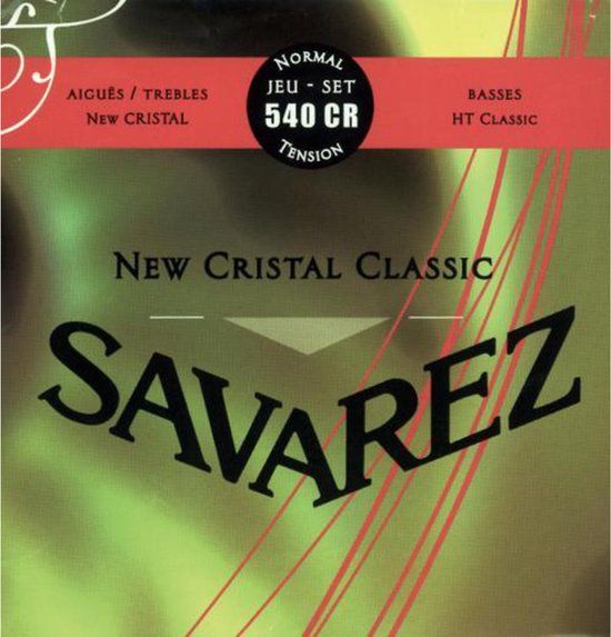Savarez 540CR New Cristal Classic Snaren voor Klassieke Gitaar - Normale Spanning