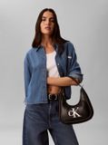 Calvin Klein Vrouwen Crossbody tas van Polyurethaan met Afneembare en Verstelbare schouderriem