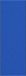 vidaXL Deurmat Blauw en Zwart 120 x 350 cm 100% Polyamide
