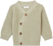 Noppies Cardigan Geldo Moss Gray Unisex Vest - Maat 50