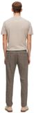 Oasis Pantalon de costume ajusté Dark Sand Melange 54 Homme