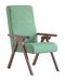 ESSEGI Fiammta fauteuil, beuken, groen walnoot, L