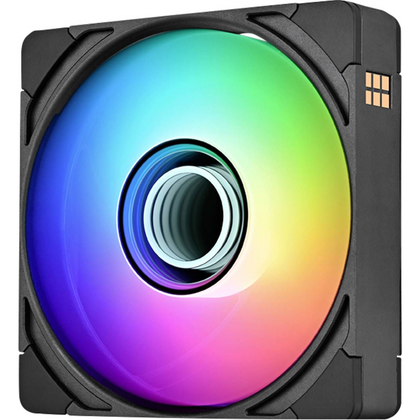 Thermaltake CT120 EX Infinity ARGB Sync ventilatoren 120 mm, zwart, 3 stuks