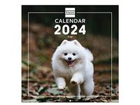 Finocam - Kalender met afbeeldingen wandformaat 2024 januari 2024 - december 2024 (12 maanden) Dogs internationaal