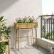 Maison Exclusive Jardinière d'extérieur avec support, couleur naturelle, 100 x 38 x 114 cm, en bambou