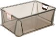 Keeeper Opbergbox Luis 45 liter grijs transparant