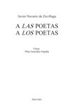 A las poetas, a los poetas