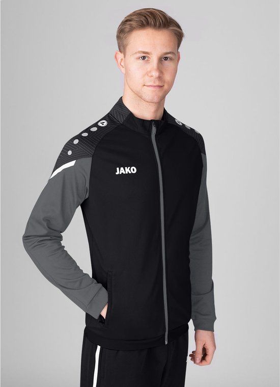 Jako Performance Sportjas - Mannen - Maat S - Zwart/Grijs