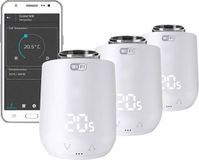 Eurotronic Comet WiFi Draadloze radiatorthermostaat set Elektronisch Set van 3 stuks