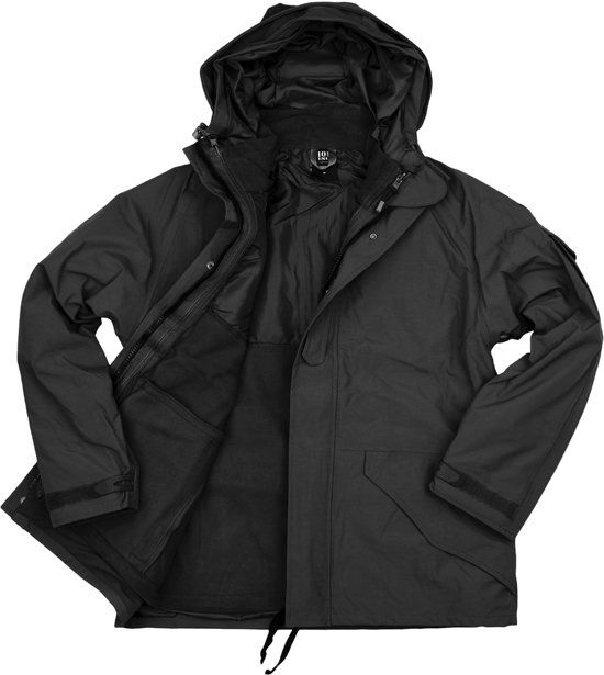 101 inc Military Parka waterproof 3in1 zwart