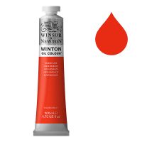 Winsor & Newton Winton Oil Paint - Scarlet Lake (200ml)
