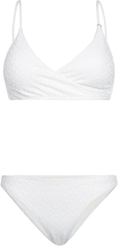 Brunotti Bella-Broidery Bikini Snow Bralette Bikini Set Dames Maat 38