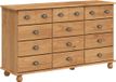 vidaXL Ladekast ASKIM Bruin Massief Grenenhout 79 x 40 x 133,5 cm
