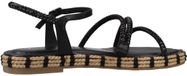 Tamaris Sandale plate femme Noir