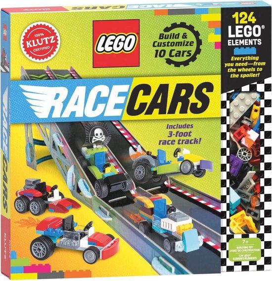 Klutz - LEGO Race Cars - Paperback - 64 pagina's - Engels