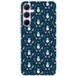 Samsung Galaxy A55 5G Sneeuwman siliconen hoesje